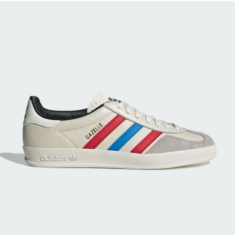 New ICONIC GAZELLE SHOES MADE WITH SUPPLE SUEDE Blue Bird Better Scarlet Mens 11